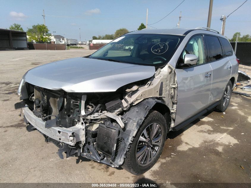 2019 NISSAN PATHFINDER SV - 5N1DR2MM1KC577214