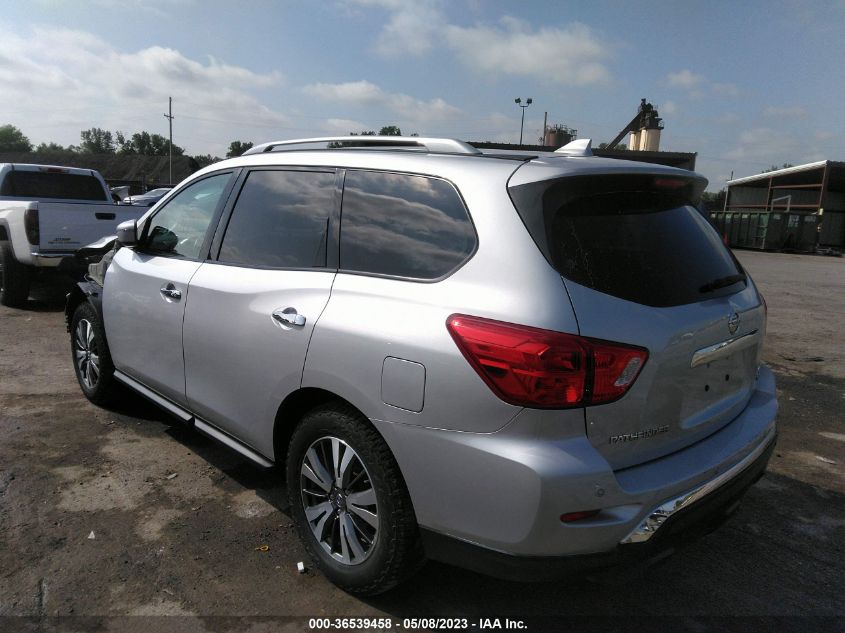 2019 NISSAN PATHFINDER SV - 5N1DR2MM1KC577214