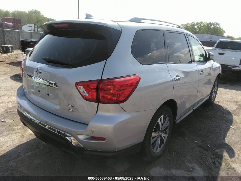 2019 NISSAN PATHFINDER SV - 5N1DR2MM1KC577214
