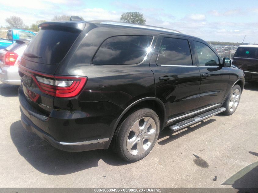 2014 DODGE DURANGO LIMITED - 1C4RDJDG1EC598291