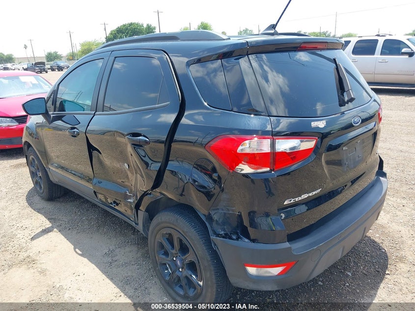 2021 FORD ECOSPORT 1.0L ECOBOOST -INC A(VIN: MAJ3S2GE5MC439063