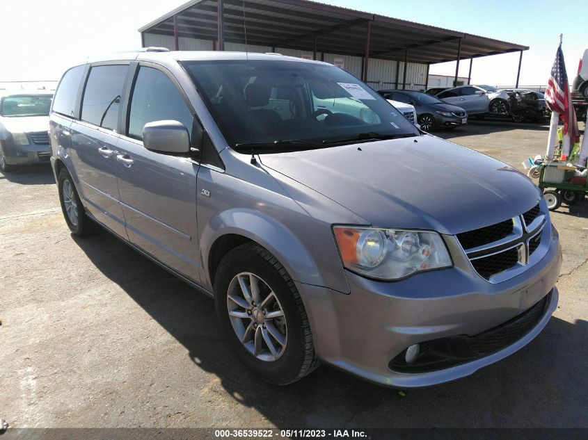 2014 DODGE GRAND CARAVAN SXT 30TH ANNIVERSARY - 2C4RDGCG5ER422629