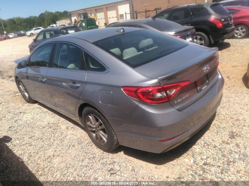 2015 HYUNDAI SONATA 2.4L SE - 5NPE24AF5FH238030