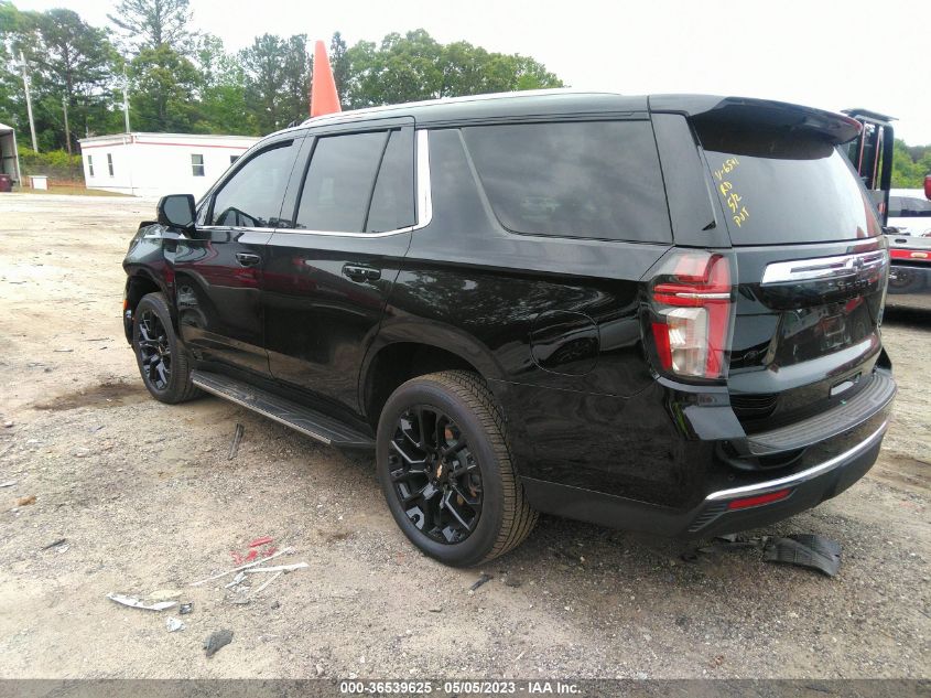 2022 CHEVROLET TAHOE LT - 1GNSCNKD4NR286541