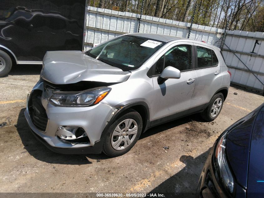 2017 CHEVROLET TRAX LS - KL7CJKSBXHB065049