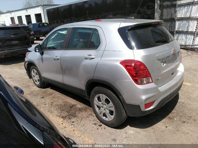 2017 CHEVROLET TRAX LS - KL7CJKSBXHB065049