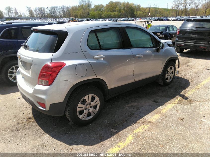 2017 CHEVROLET TRAX LS - KL7CJKSBXHB065049