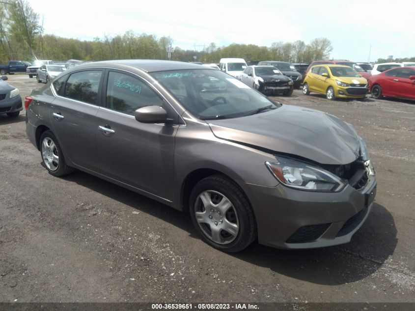 2016 NISSAN SENTRA SR/SL/S/SV/FE+ S - 3N1AB7AP5GL667603