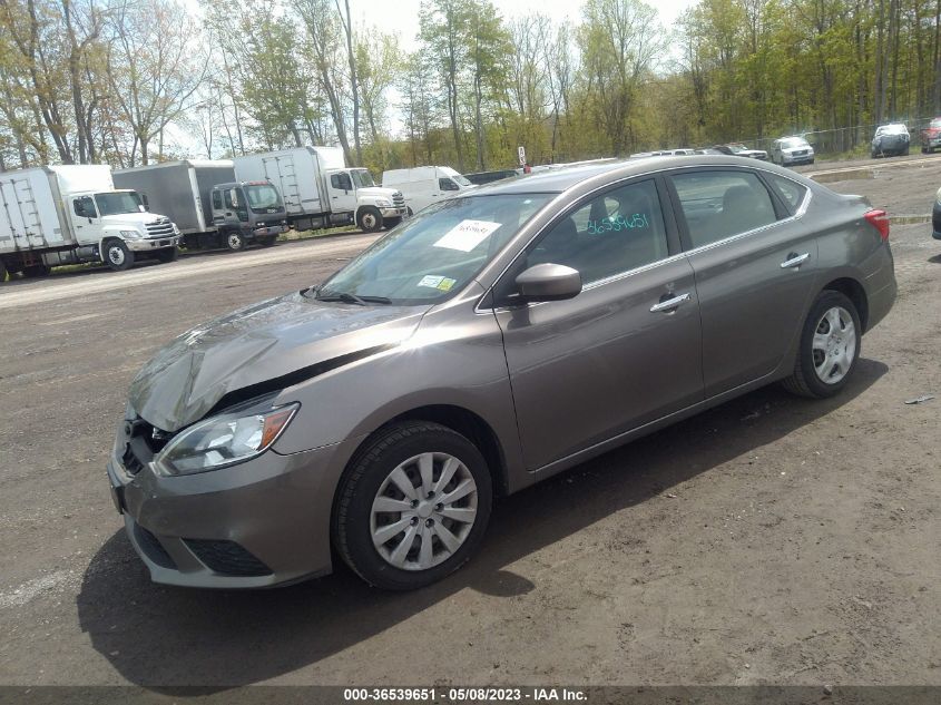 2016 NISSAN SENTRA SR/SL/S/SV/FE+ S - 3N1AB7AP5GL667603