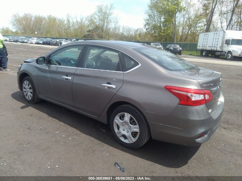 2016 NISSAN SENTRA SR/SL/S/SV/FE+ S - 3N1AB7AP5GL667603