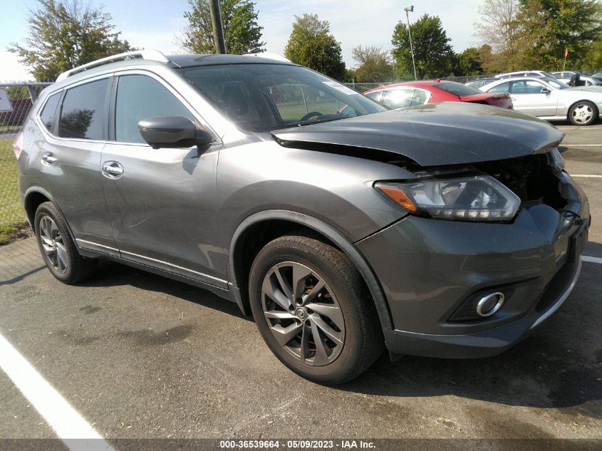 2016 NISSAN ROGUE SL - KNMAT2MV8GP716921