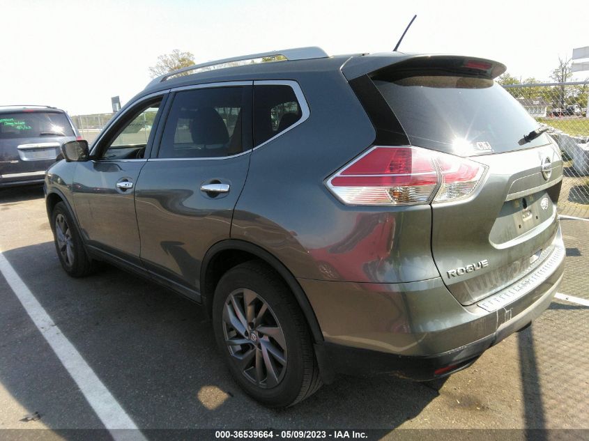 2016 NISSAN ROGUE SL - KNMAT2MV8GP716921