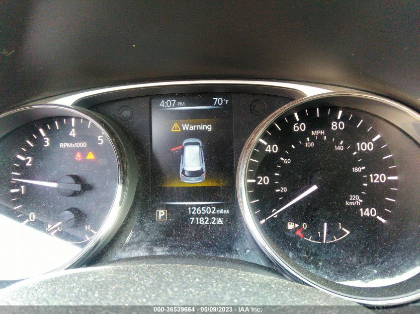 2016 NISSAN ROGUE SL - KNMAT2MV8GP716921