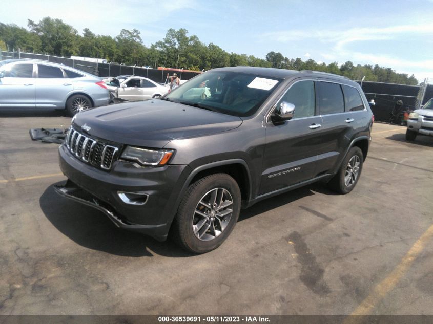2017 JEEP GRAND CHEROKEE LIMITED - 1C4RJEBG0HC642000