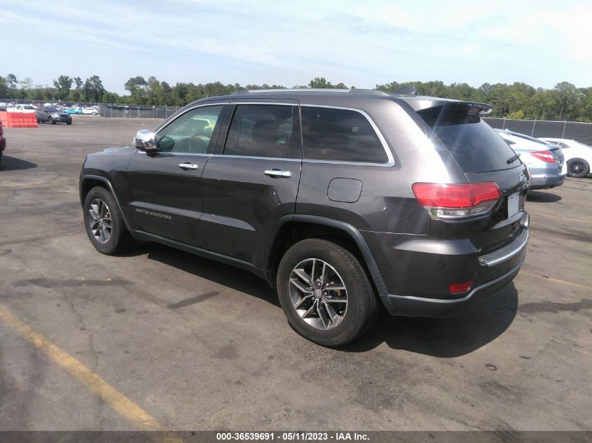 2017 JEEP GRAND CHEROKEE LIMITED - 1C4RJEBG0HC642000
