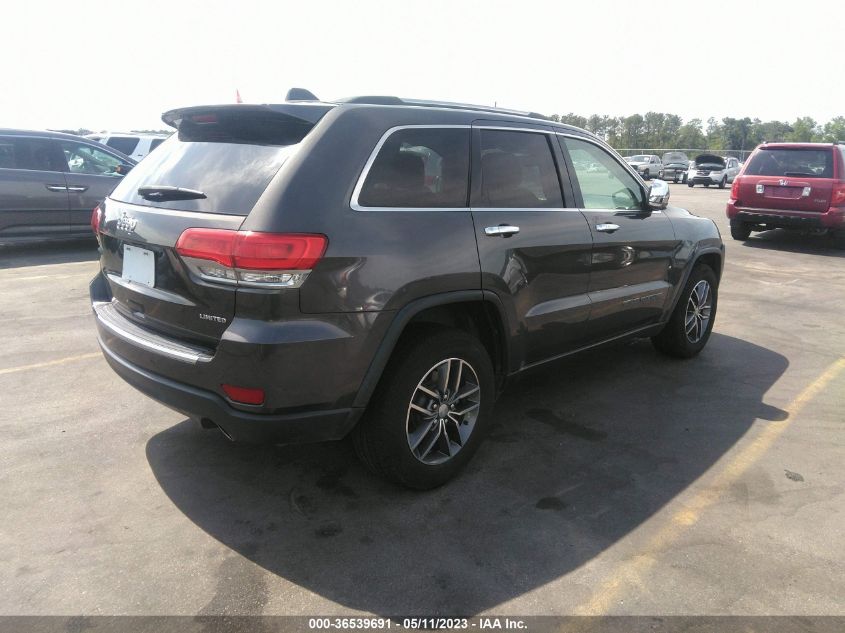 2017 JEEP GRAND CHEROKEE LIMITED - 1C4RJEBG0HC642000