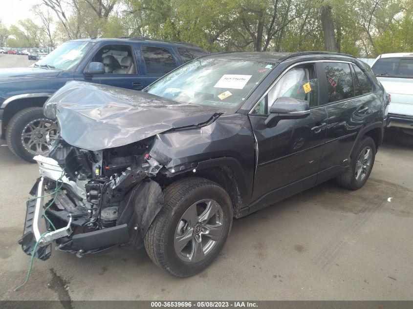 2022 TOYOTA RAV4 HYBRID LE - 4T3MWRFVXNU073323