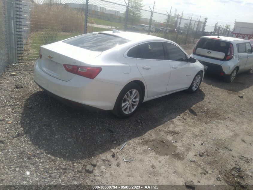 2016 CHEVROLET MALIBU LT - 1G1ZE5ST7GF319179