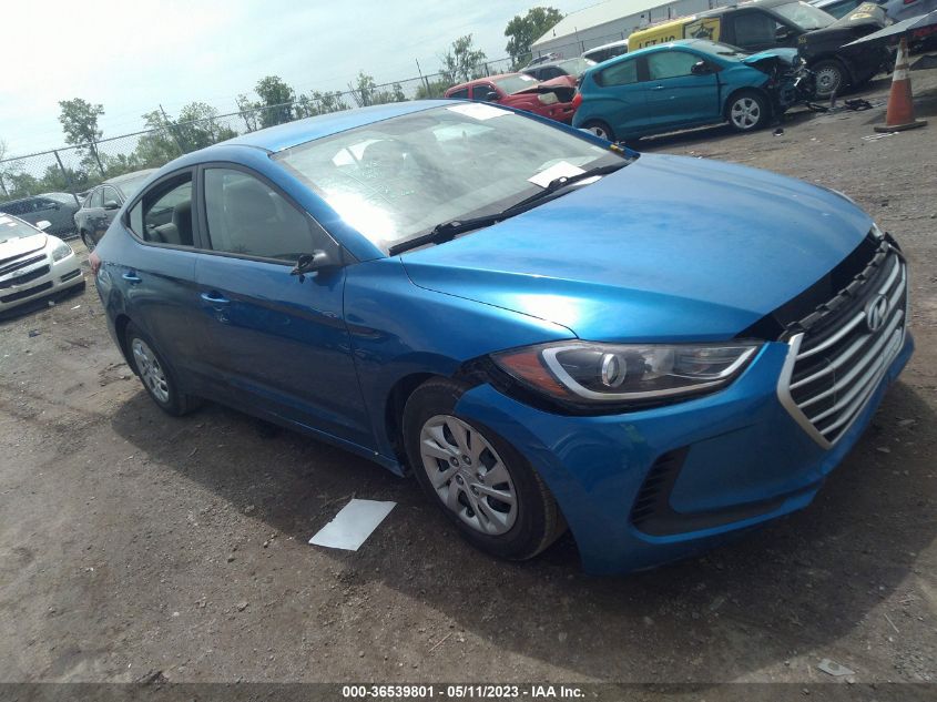 2018 HYUNDAI ELANTRA SE - 5NPD74LF1JH322705