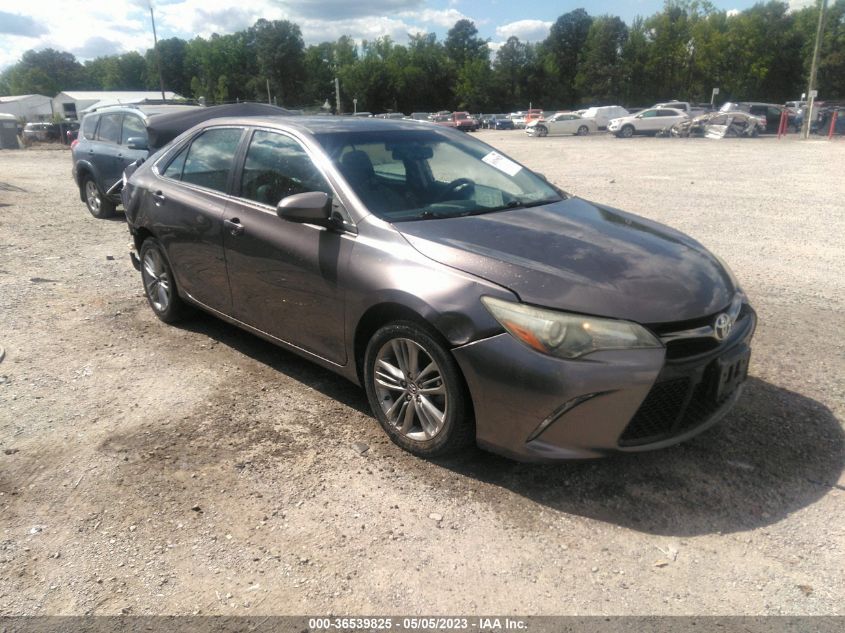 2015 TOYOTA CAMRY XLE/SE/LE/XSE - 4T1BF1FK8FU484244