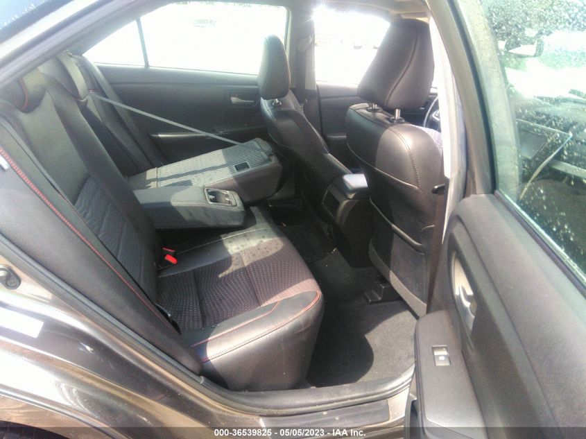 2015 TOYOTA CAMRY XLE/SE/LE/XSE - 4T1BF1FK8FU484244