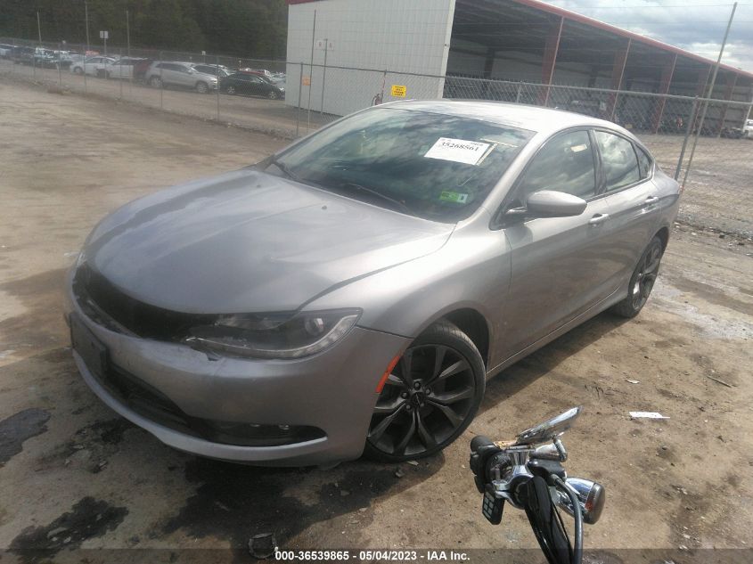 2015 CHRYSLER 200 S - 1C3CCCDG8FN512036