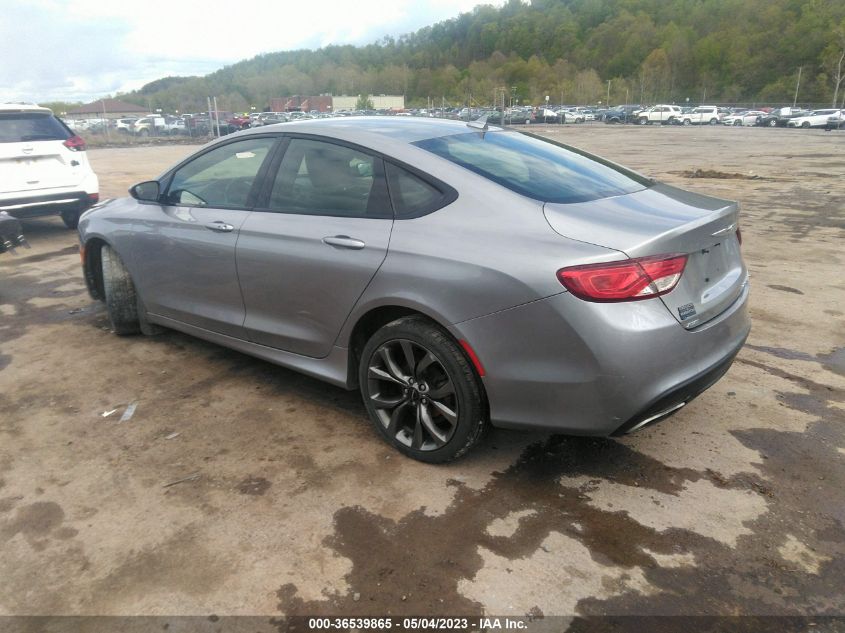 2015 CHRYSLER 200 S - 1C3CCCDG8FN512036