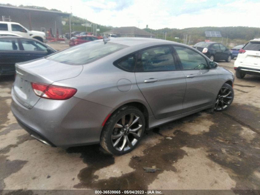 2015 CHRYSLER 200 S - 1C3CCCDG8FN512036