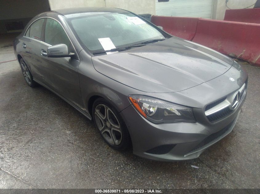 2014 MERCEDES-BENZ CLA-CLASS CLA 250 - WDDSJ4EB2EN040975