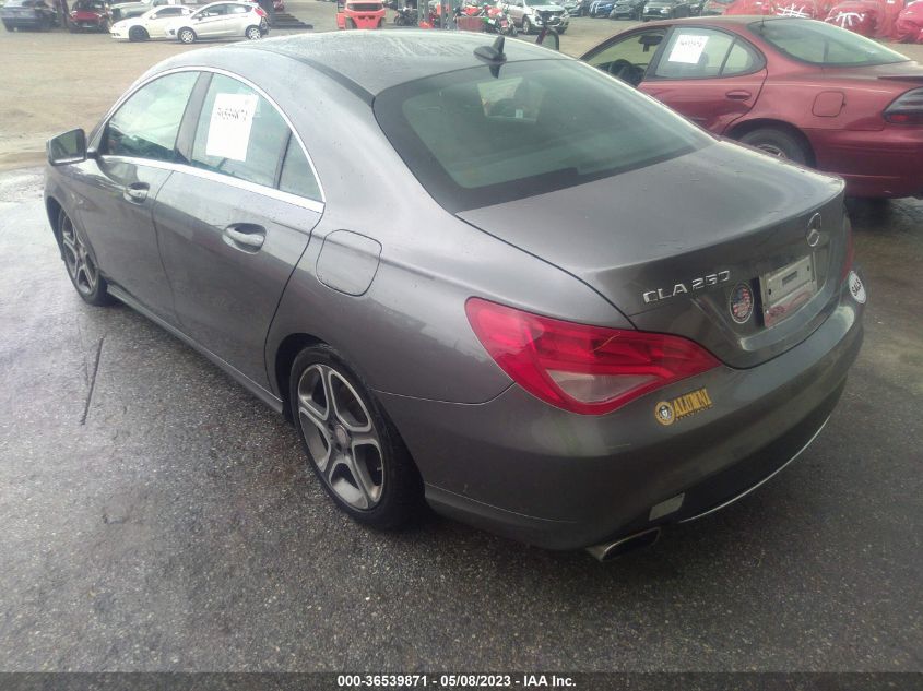 2014 MERCEDES-BENZ CLA-CLASS CLA 250 - WDDSJ4EB2EN040975