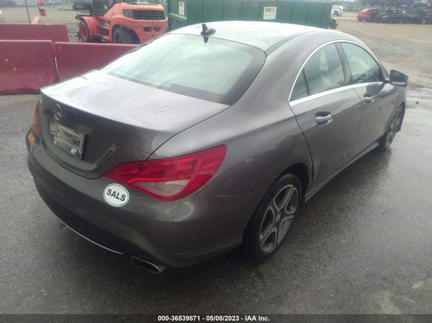 2014 MERCEDES-BENZ CLA-CLASS CLA 250 - WDDSJ4EB2EN040975
