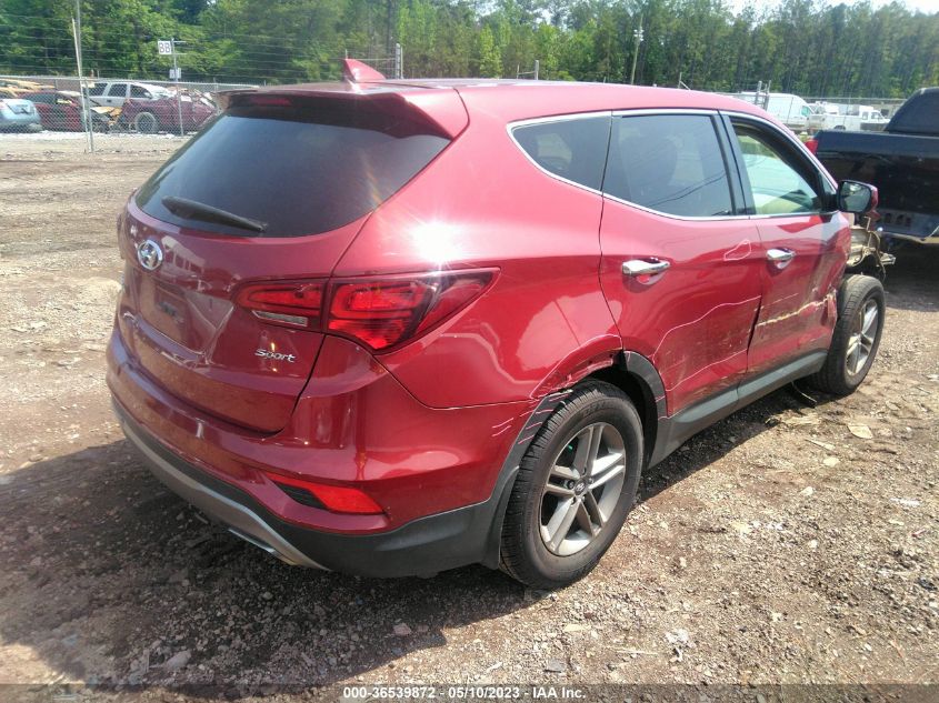 2017 HYUNDAI SANTA FE SPORT 2.4L - 5XYZT3LB1HG473988