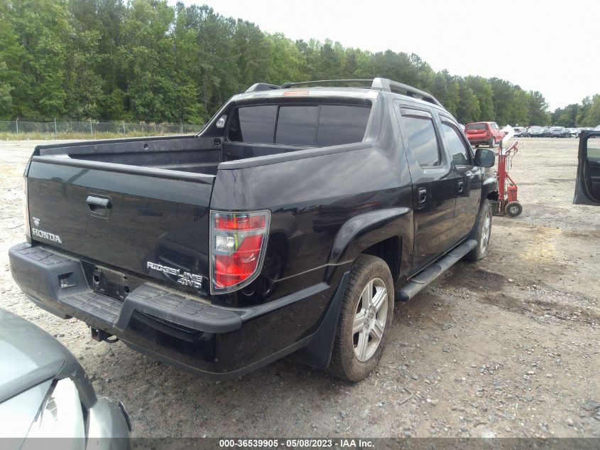 2013 HONDA RIDGELINE RTL - 5FPYK1F56DB007300