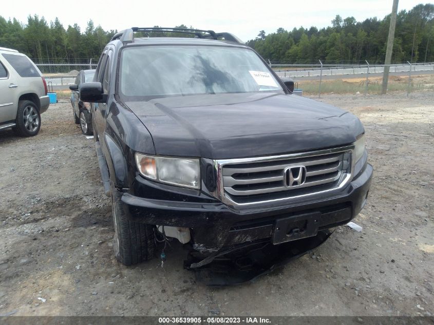 2013 HONDA RIDGELINE RTL - 5FPYK1F56DB007300