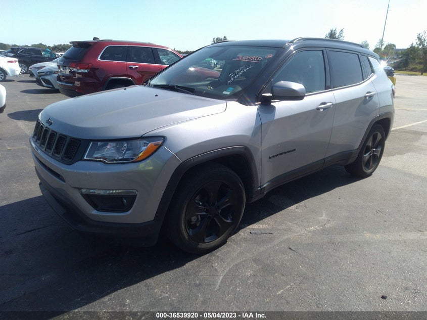 VIN 3C4NJCBB4MT596936 2021 JEEP COMPASS ALTITUDE