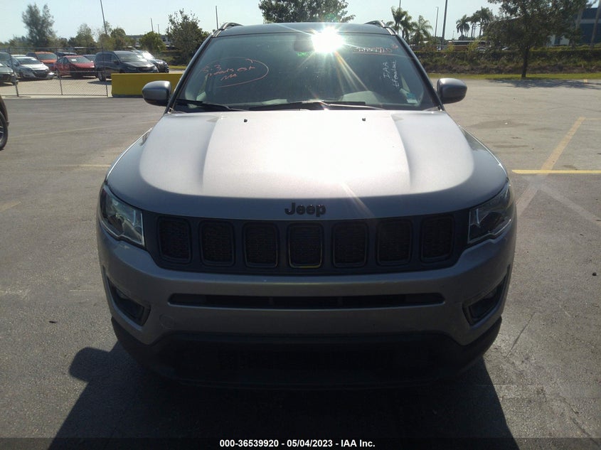 VIN 3C4NJCBB4MT596936 2021 JEEP COMPASS ALTITUDE