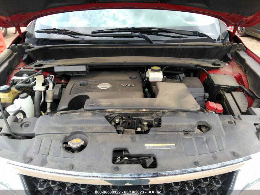 2015 NISSAN PATHFINDER SL - 5N1AR2MN1FC661356