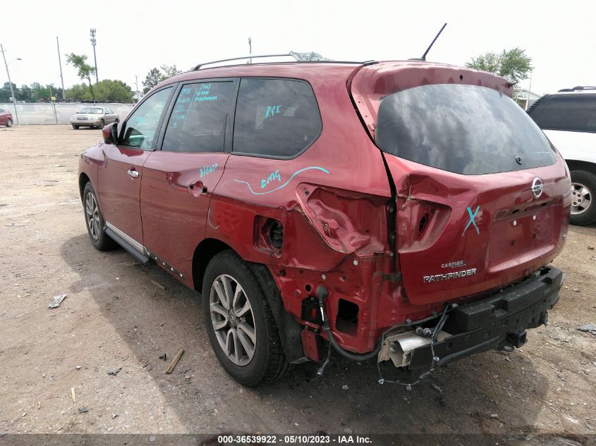 2015 NISSAN PATHFINDER SL - 5N1AR2MN1FC661356