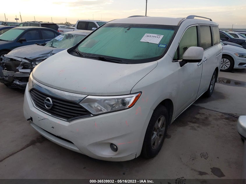 VIN JN8AE2KP4H9166822 2017 NISSAN QUEST SV