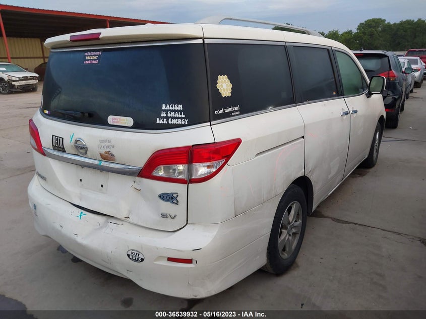 VIN JN8AE2KP4H9166822 2017 NISSAN QUEST SV