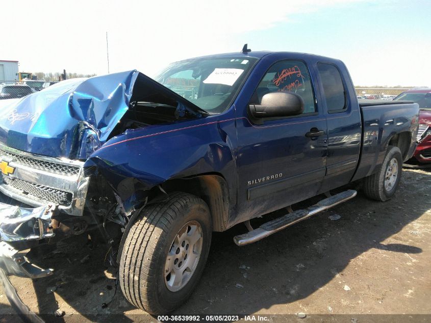 2013 CHEVROLET SILVERADO 1500 LT - 1GCRKSE74DZ373370