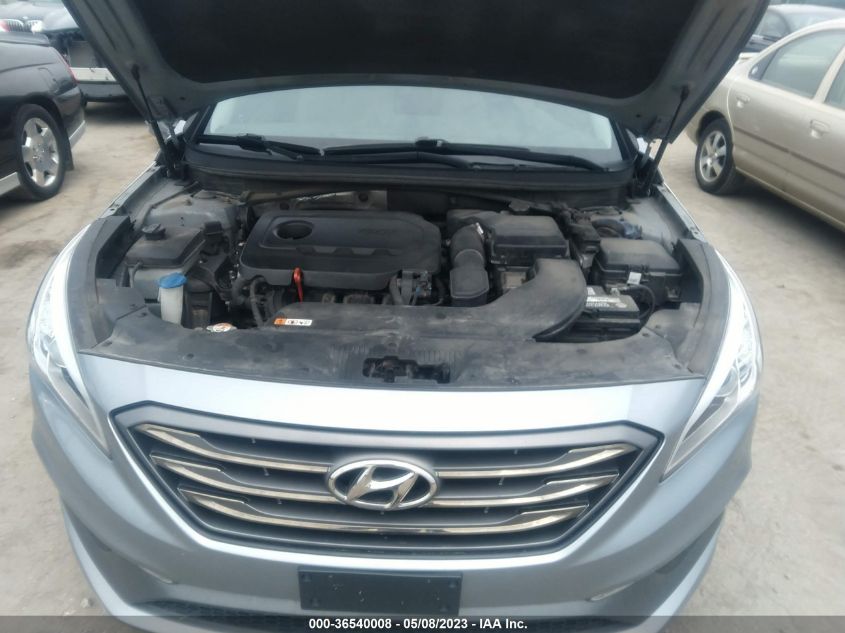 2016 HYUNDAI SONATA 2.4L SPORT - 5NPE34AF2GH360987