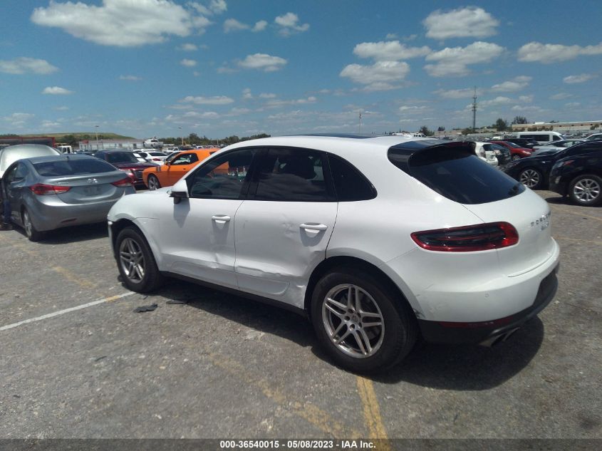 2016 PORSCHE MACAN S - WP1AB2A59GLB42570