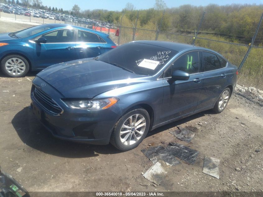 2019 FORD FUSION SE - 3FA6P0HD5KR122066