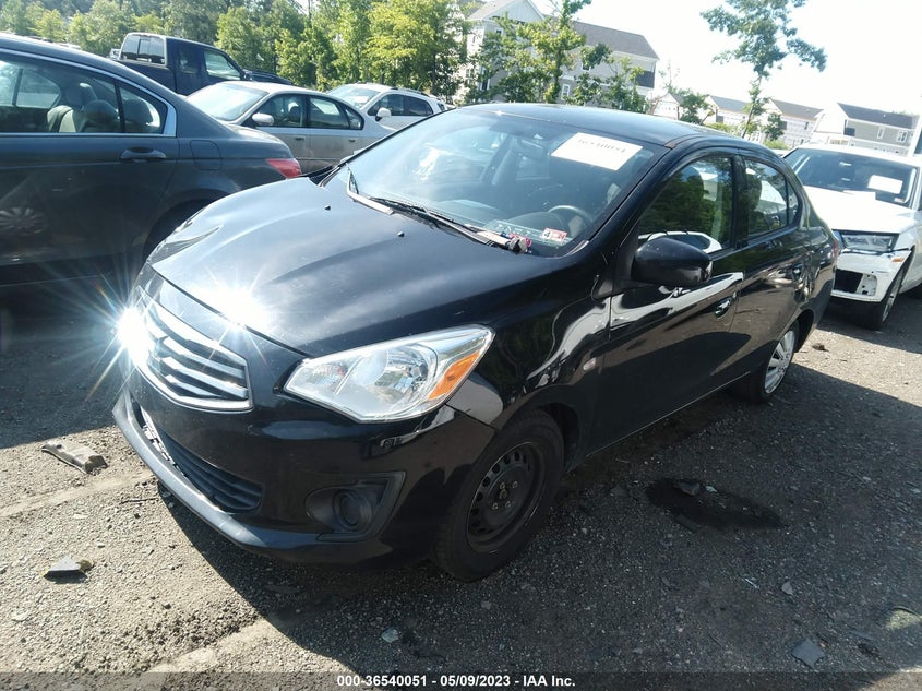 VIN ML32F3FJ4HHF15854 2017 MITSUBISHI MIRAGE G4 ES