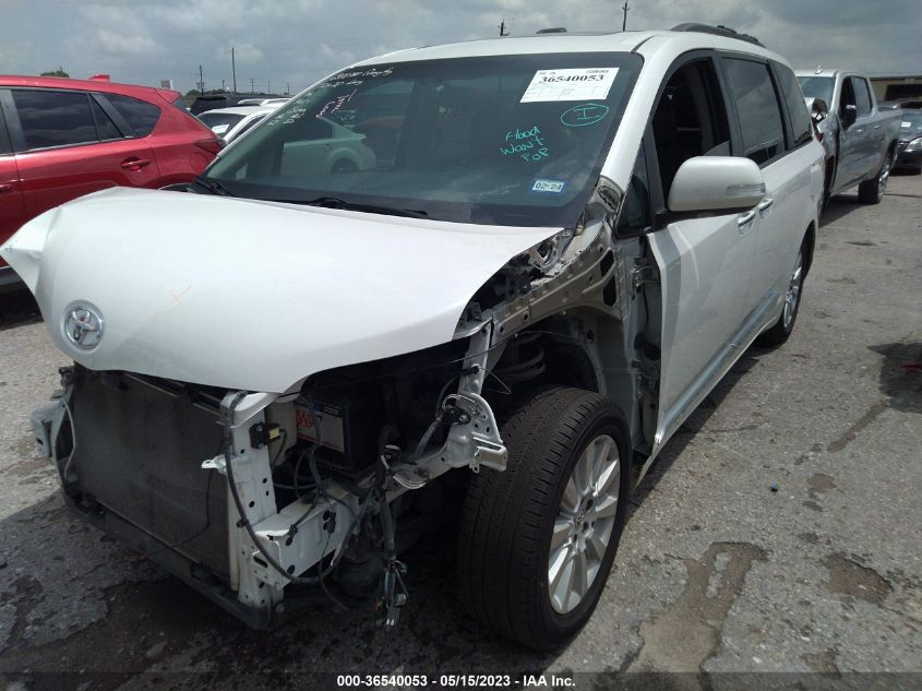2015 TOYOTA SIENNA XLE/XLE AAS/LTD - 5TDYK3DC6FS659564