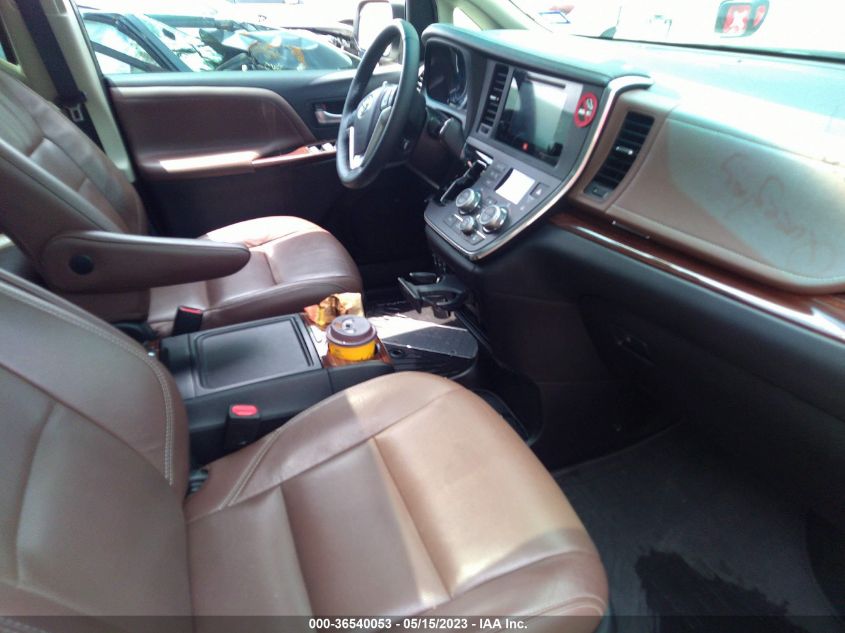2015 TOYOTA SIENNA XLE/XLE AAS/LTD - 5TDYK3DC6FS659564
