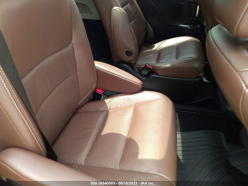 2015 TOYOTA SIENNA XLE/XLE AAS/LTD - 5TDYK3DC6FS659564