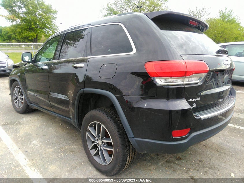 VIN 1C4RJFBG2JC433045 2018 JEEP GRAND CHEROKEE LIMITED