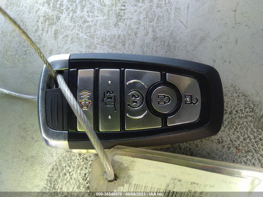 VIN 2FMPK4K93NBB07931 2022 FORD EDGE TITANIUM